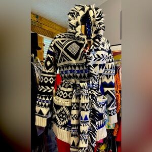 POLO RALPH LAUREN BELTED SWEATER